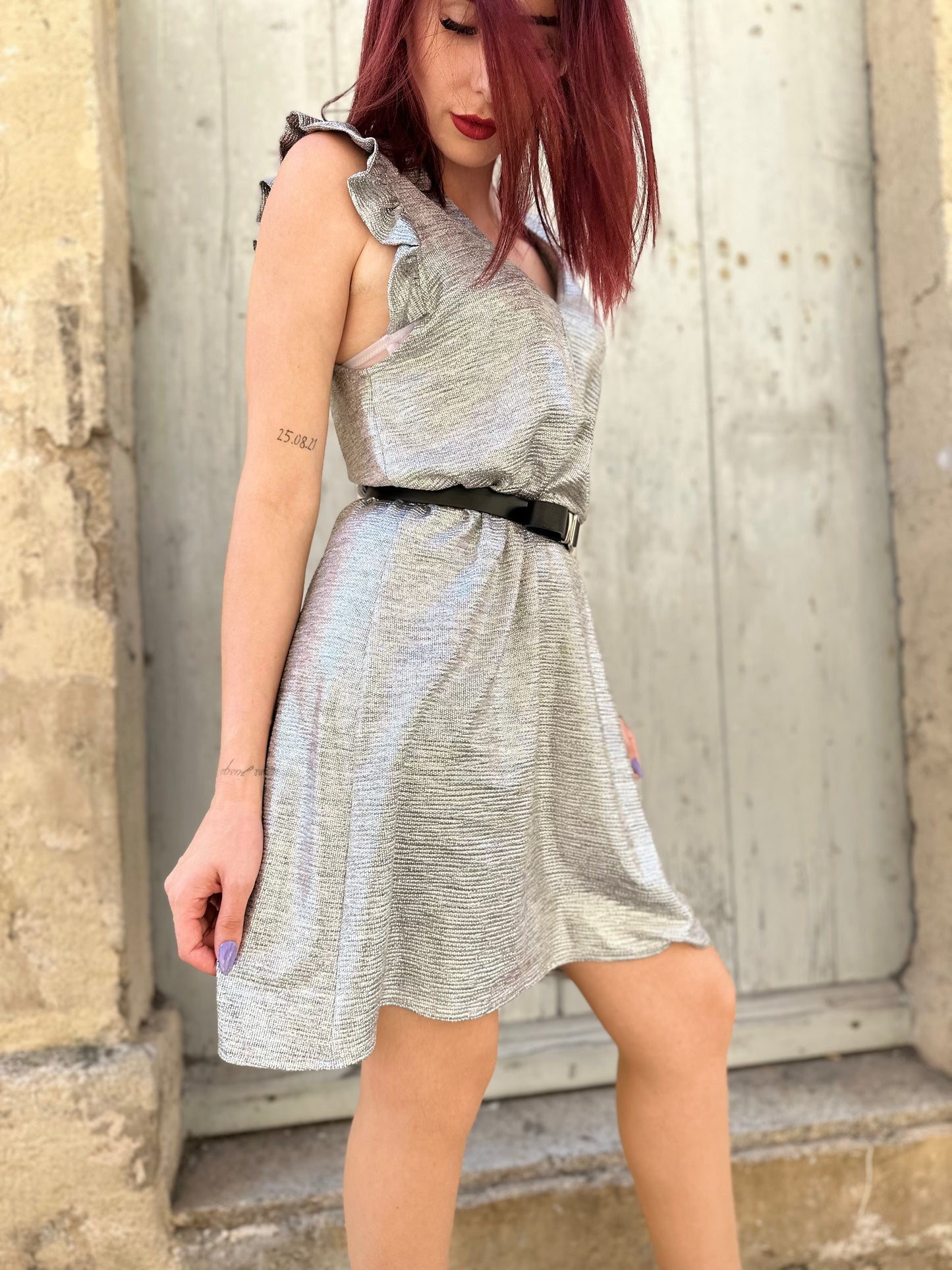 ROBE ARGENTÉE