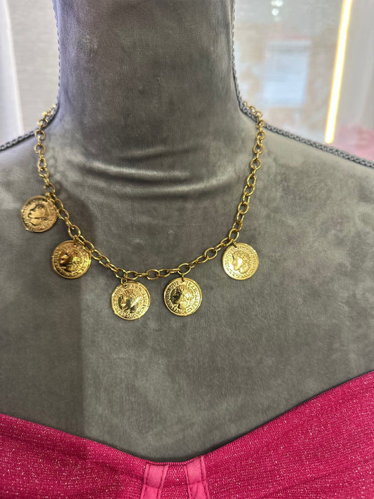 COLLIER GROSSE PIECES