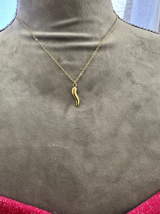 COLLIER PIMENT DORÉ