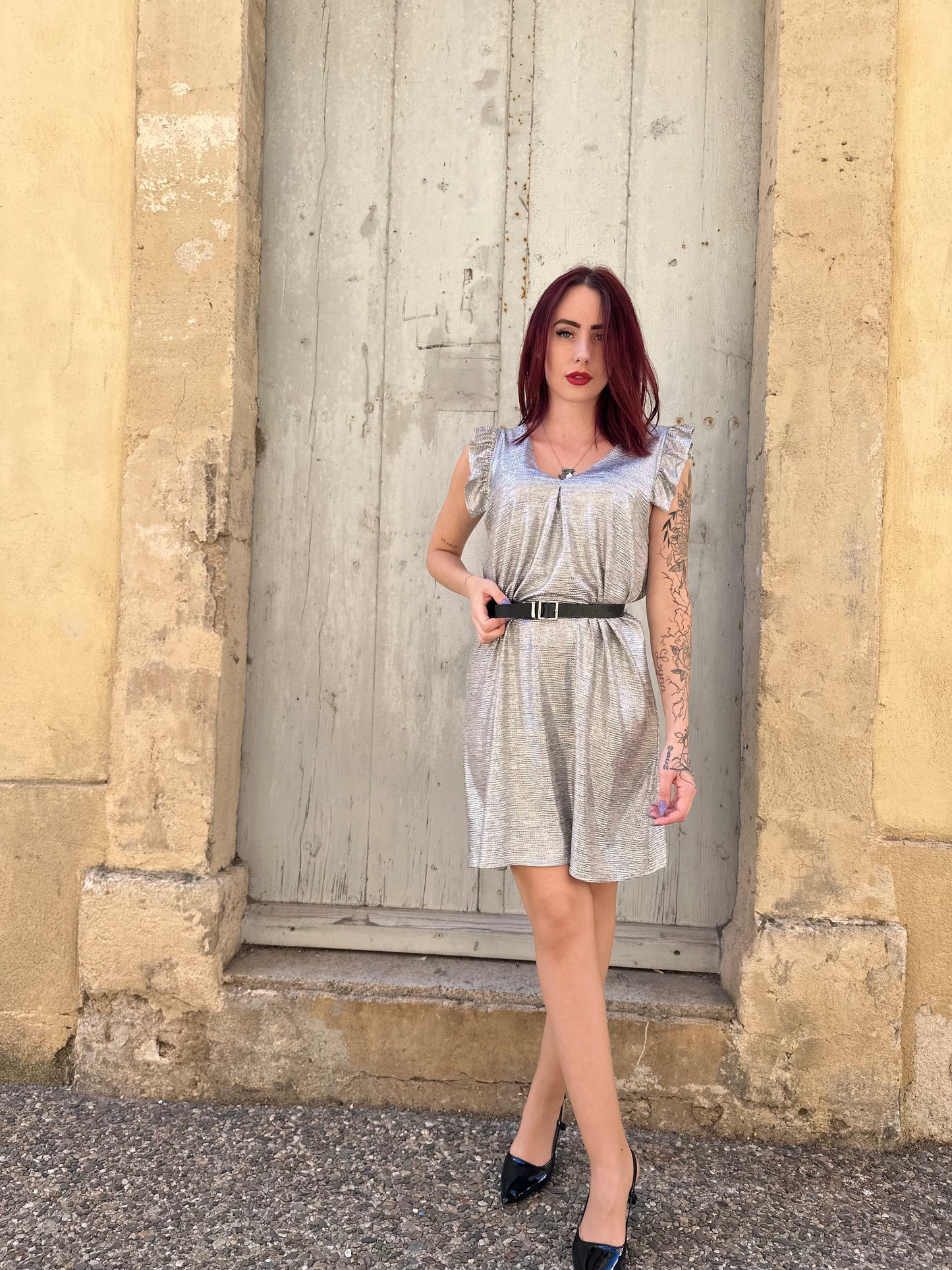 ROBE ARGENTÉE