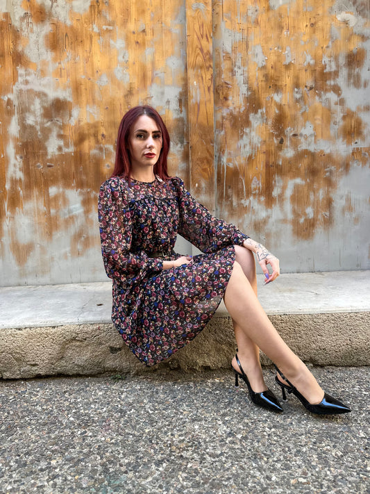 ROBE À FLEURS