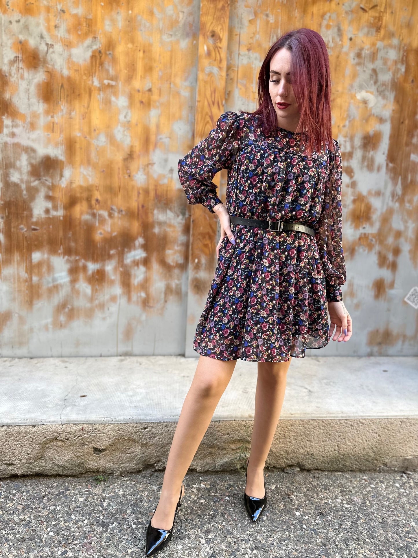 ROBE À FLEURS