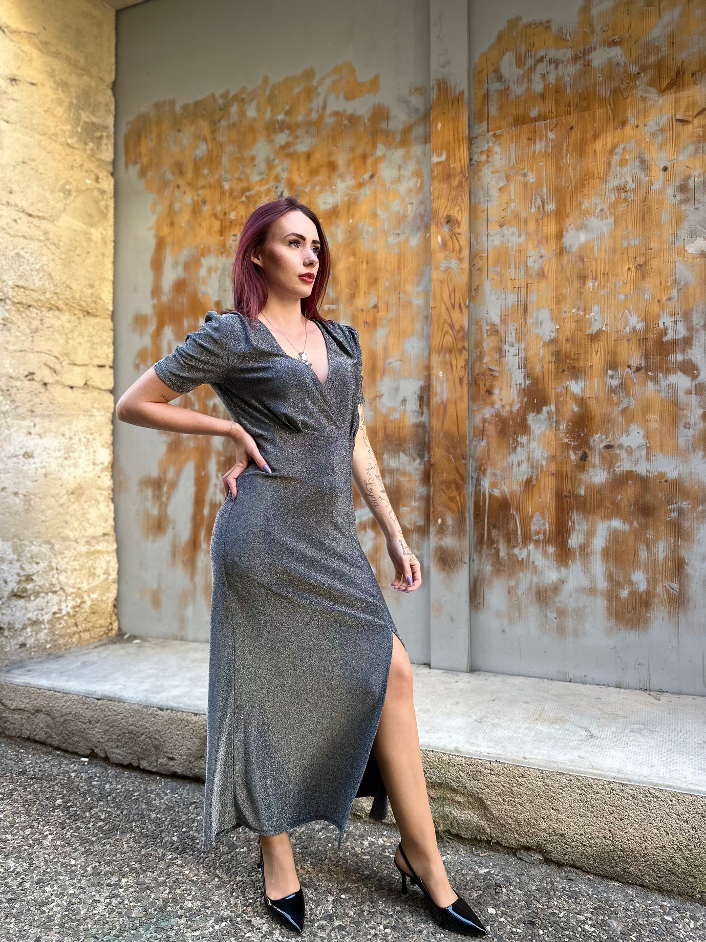 ROBE ARGENTÉE